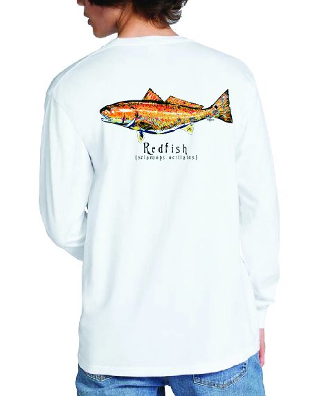 Phins Redfish LS Tee