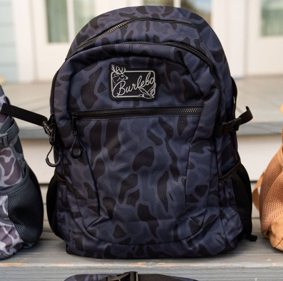 Black Camo Burlebo Backpack