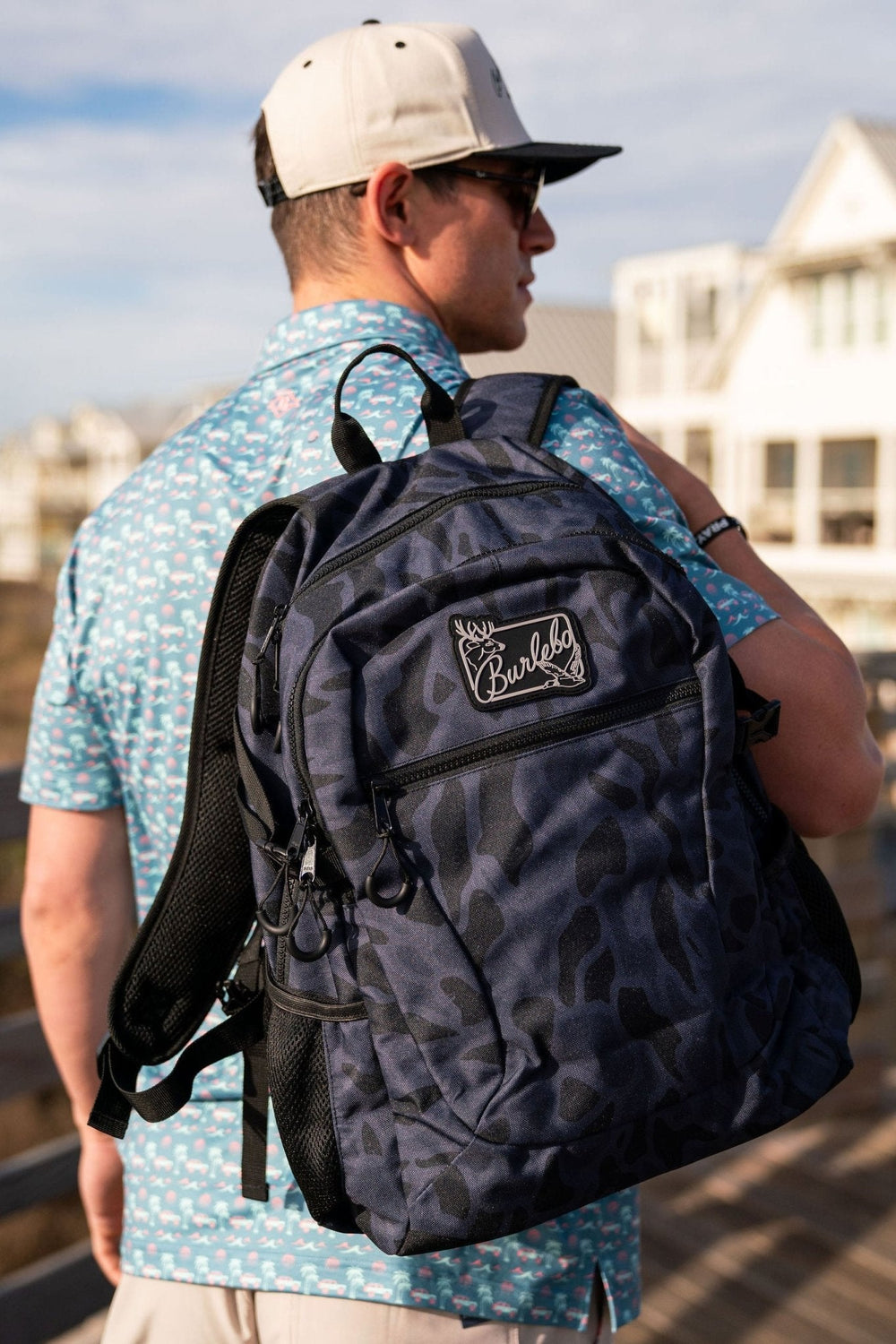 Black Camo Burlebo Backpack