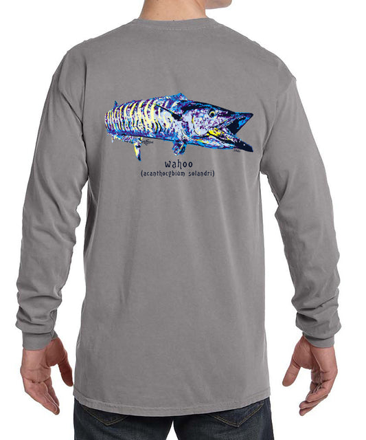 Phins Wahoo LS tee